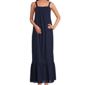 LDT Navy Blue Sleeveless Maxi Dress.